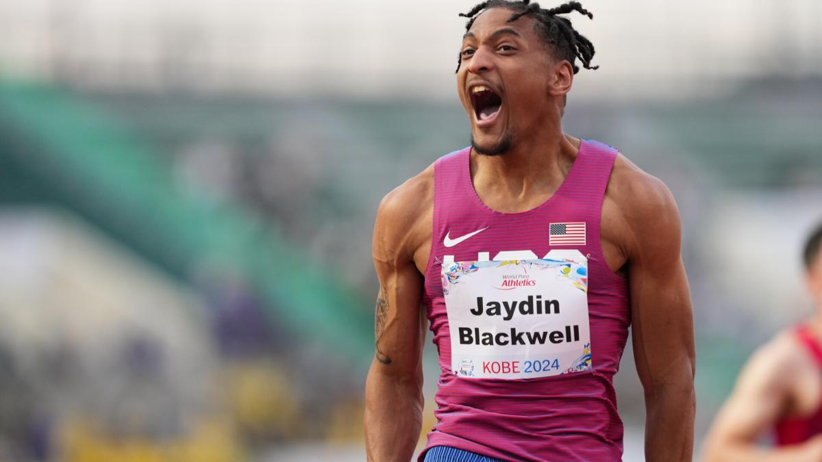 Jaydin Blackwell’s sprint double leads U.S. at Para track and field worlds