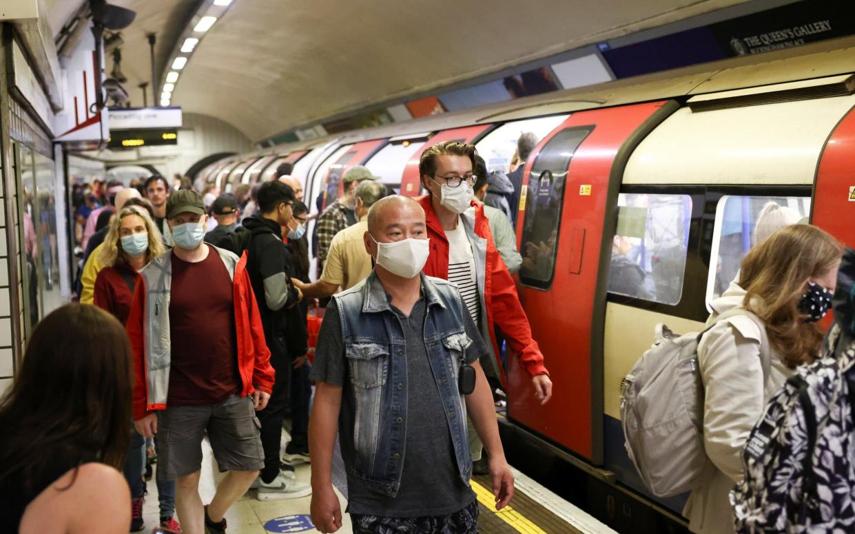 The London Underground on the weekend ahead of the commuter chaos of Monday morning - Henry Nicholls/Reuters