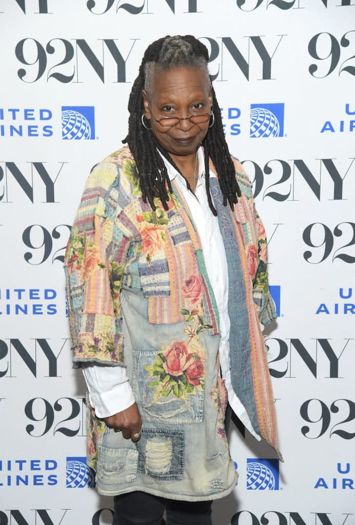 Whoopi Goldberg in New York City on May 6, 2024. Getty Images