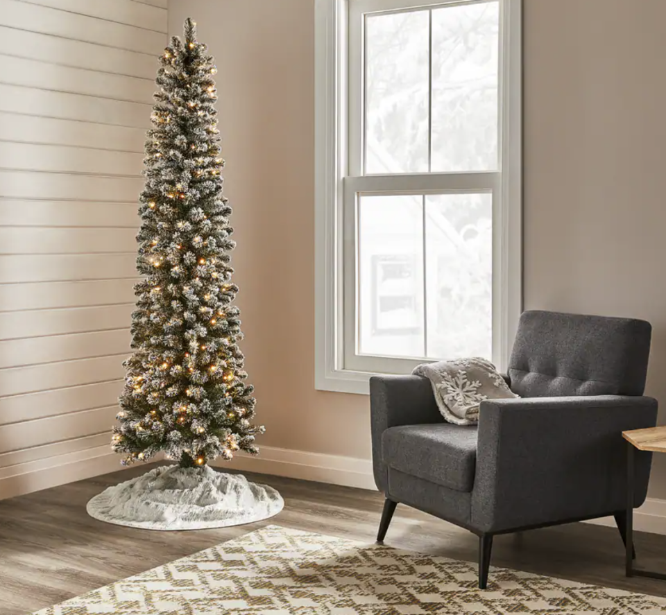 Noma Pre-Lit Bennet Pencil Christmas Tree (Photo via Canadian Tire)