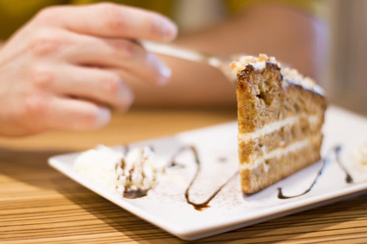 Craving cake? [Photo: Adrianna Calvo via Pexels]