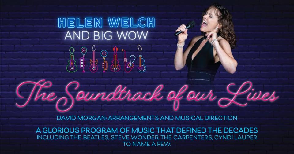 Helen Welch will perform with a mini orchestra on Thursday night at in the pavilion at Gervasi's Vinyeard. She will perform popular songs from across the decades, including material y Cyndi Lauper, Stevie Wonder, The Beatles and the Carpenters.