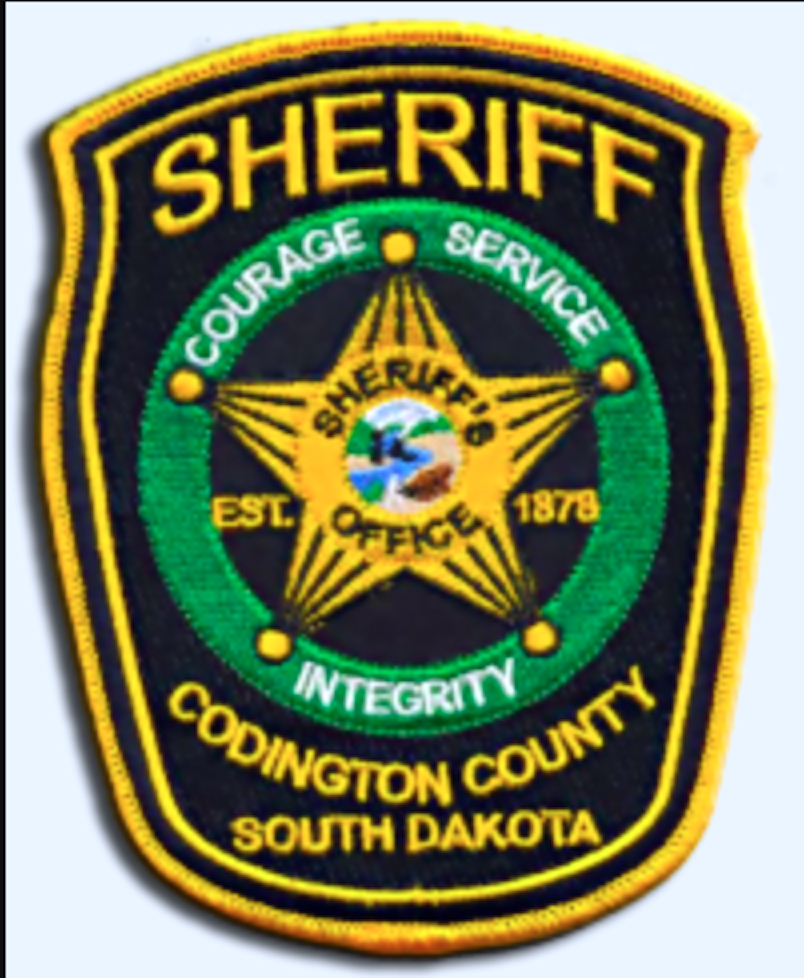 Codington County Sheriff's badge