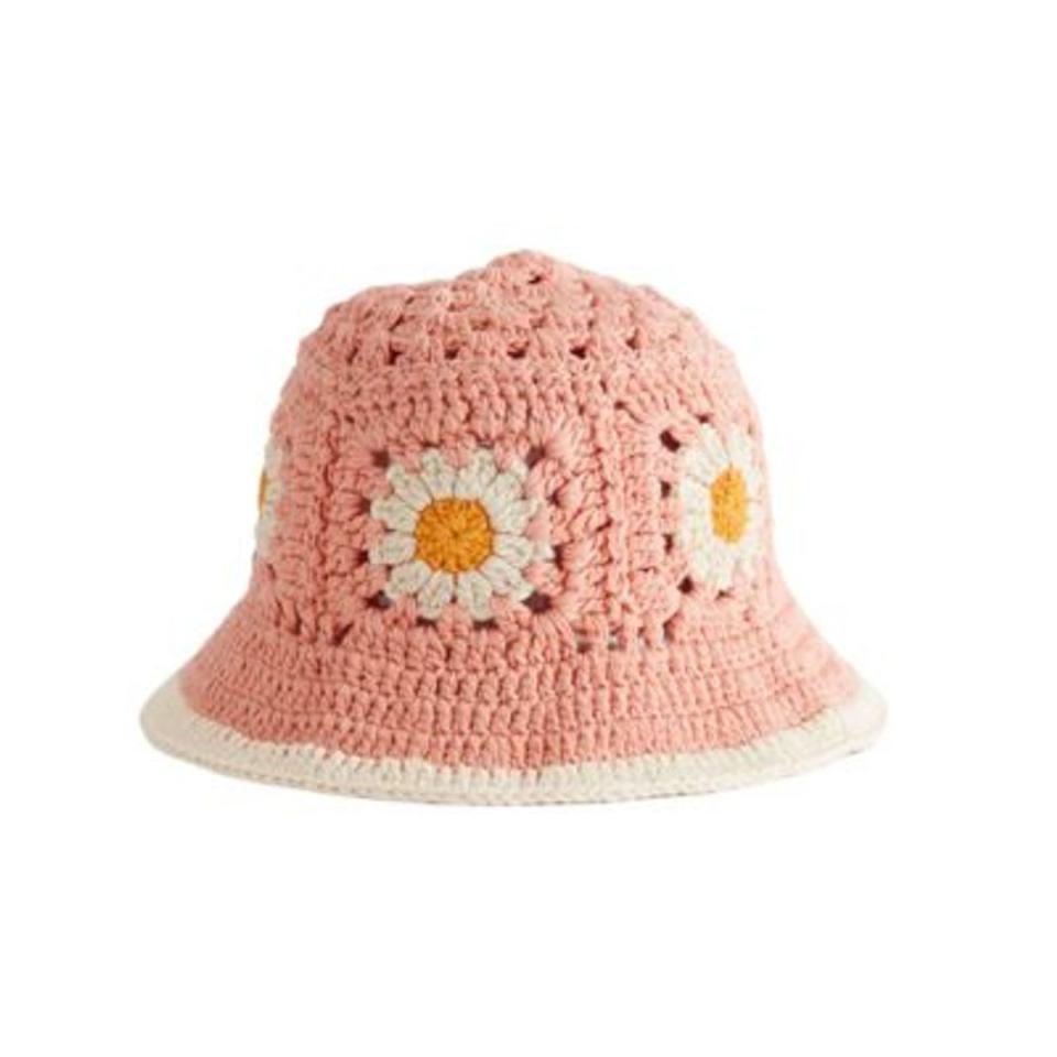 Knitted Floral Bucket Hat - & Other Stories 