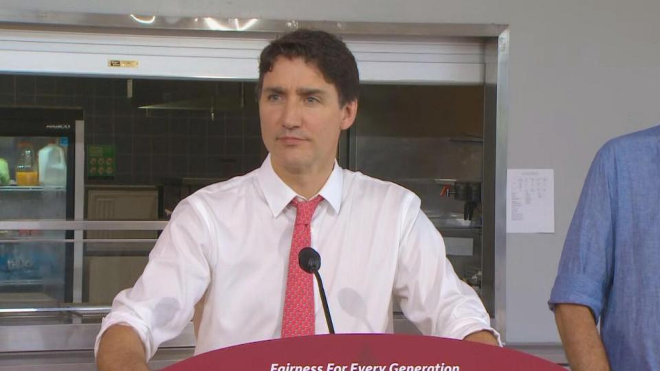 Prime Minister Justin Trudeau responded to news of Pathways Alliance removing content from its website and social media during a press conference held Thursday.