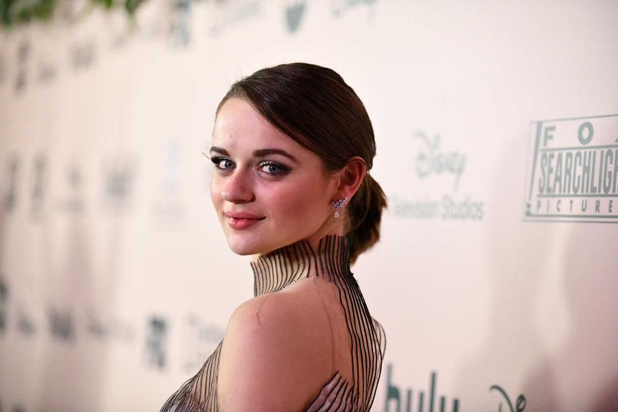 'The Kissing Booth' star Joey King shared that she just set her personal weightlifting record of 140 pounds.  (Photo: Rodin Eckenroth/Getty Images)