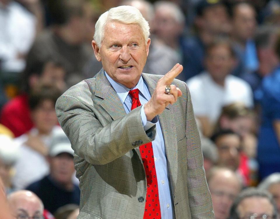 Lute Olson is out of the hospital after suffering a stroke over the weekend. (Getty)