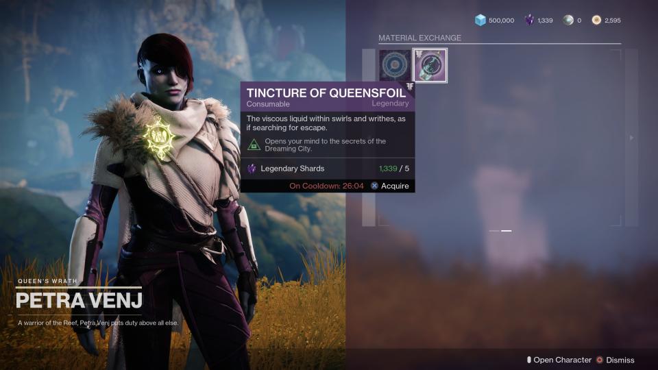 Destiny 2 Ascendant Chest Locations – Tincture of Queen’s Leaf