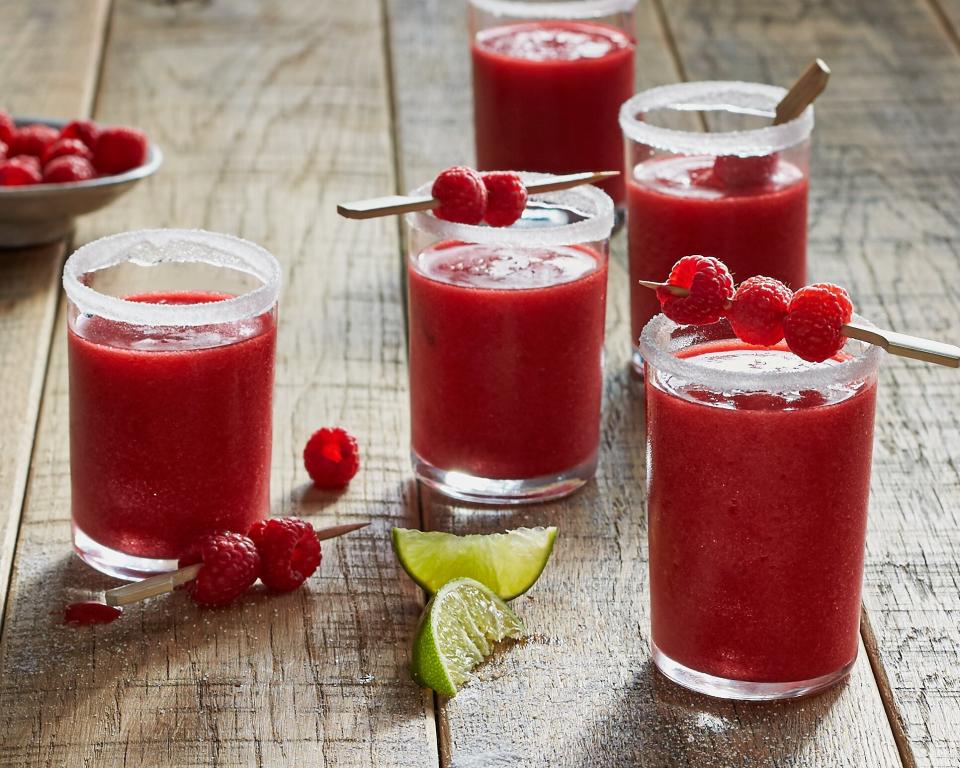 Raspberry "Sangre" Margaritas