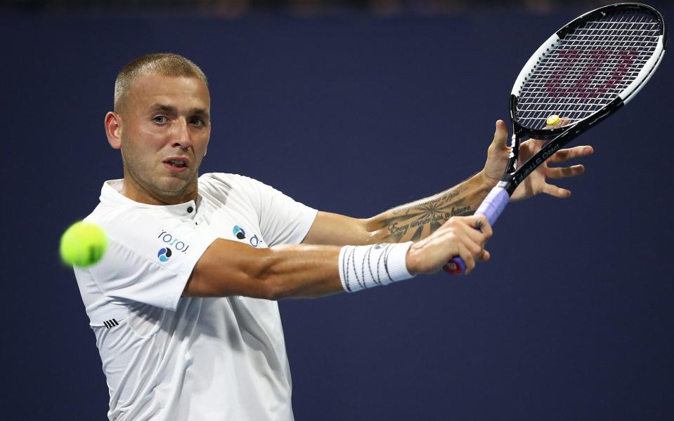 Dan Evans had qualified for the Miami Open main draw as a 