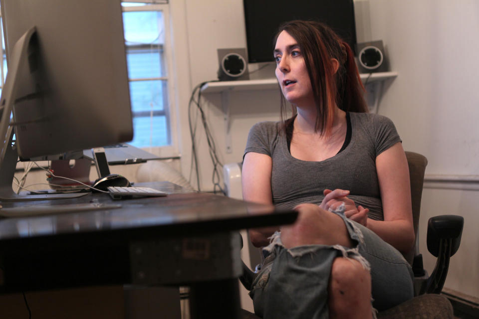 Brianna Wu&nbsp;was one of three women targeted for abuse and death threats by the misogynist Gamergate&nbsp;community in 2014. (Photo: Joanne Rathe/The Boston Globe via Getty Images)