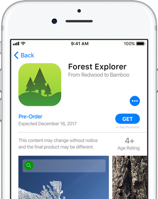 Apple Pre-order Apps