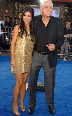 Garry Marshall and Adrianna Costa at the Los Angeles premiere of DreamWorks/Paramount Pictures' Transformers