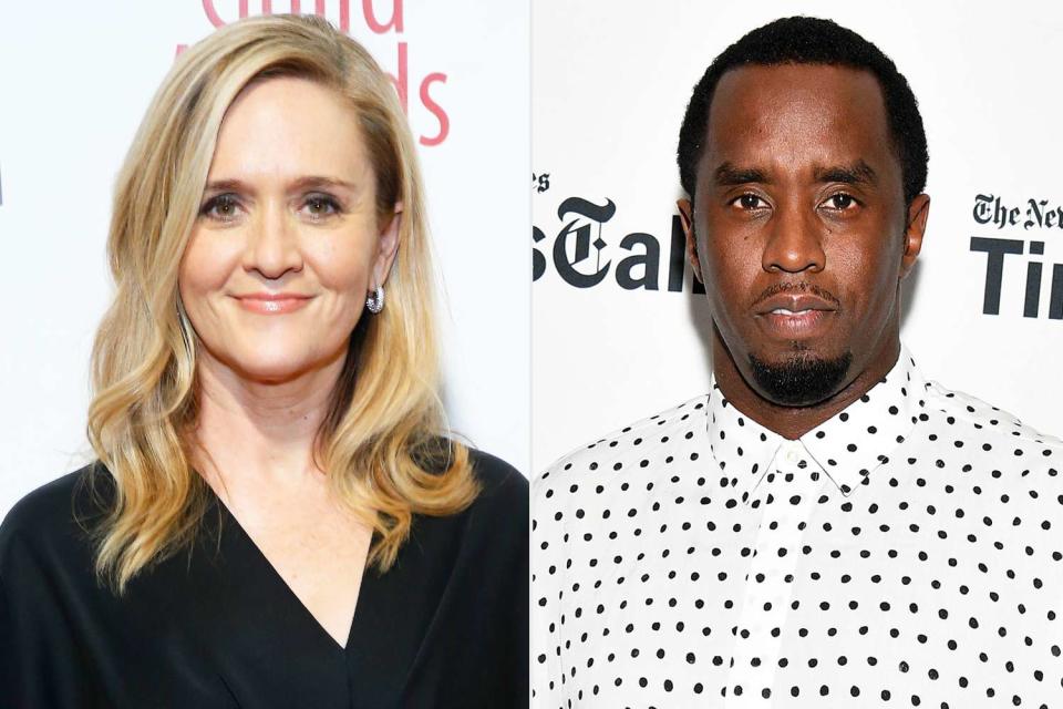 <p>John Lamparski/Getty; Dia Dipasupil/Getty</p> Samantha Bee; Sean 