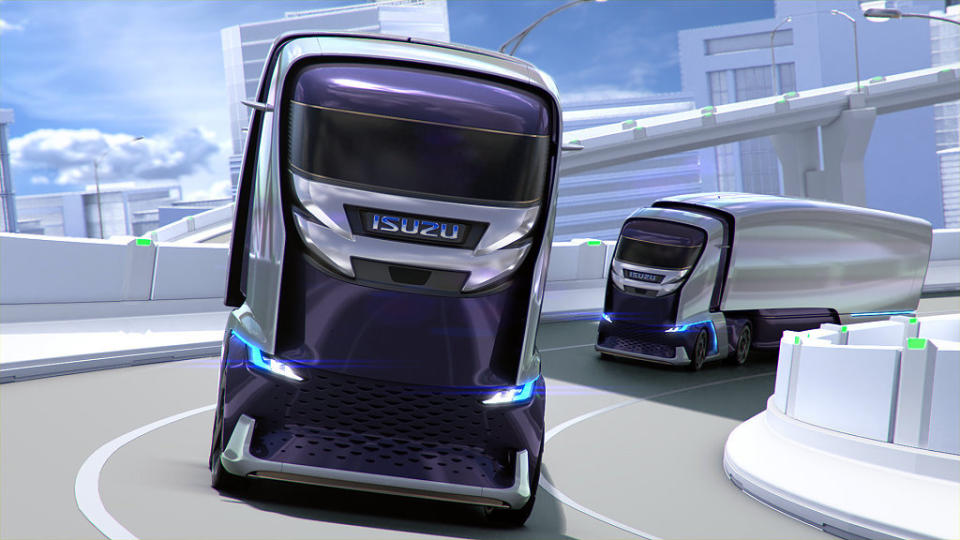 FL-IR概念車預視未來，ISUZU ELF EV純電商業車全球首發！