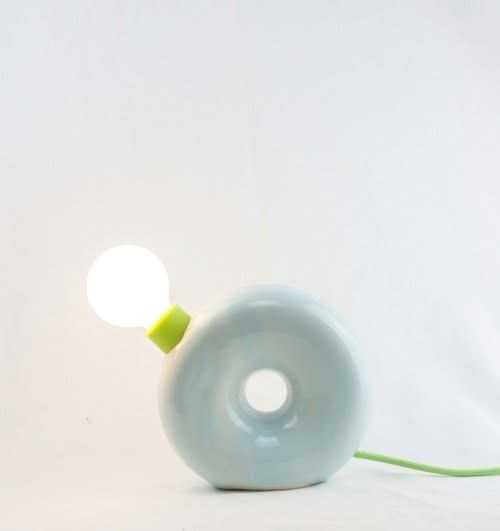 SHOP NOW: Large Donut Lamp by Sister Ceramics, $310, sister-shop.com