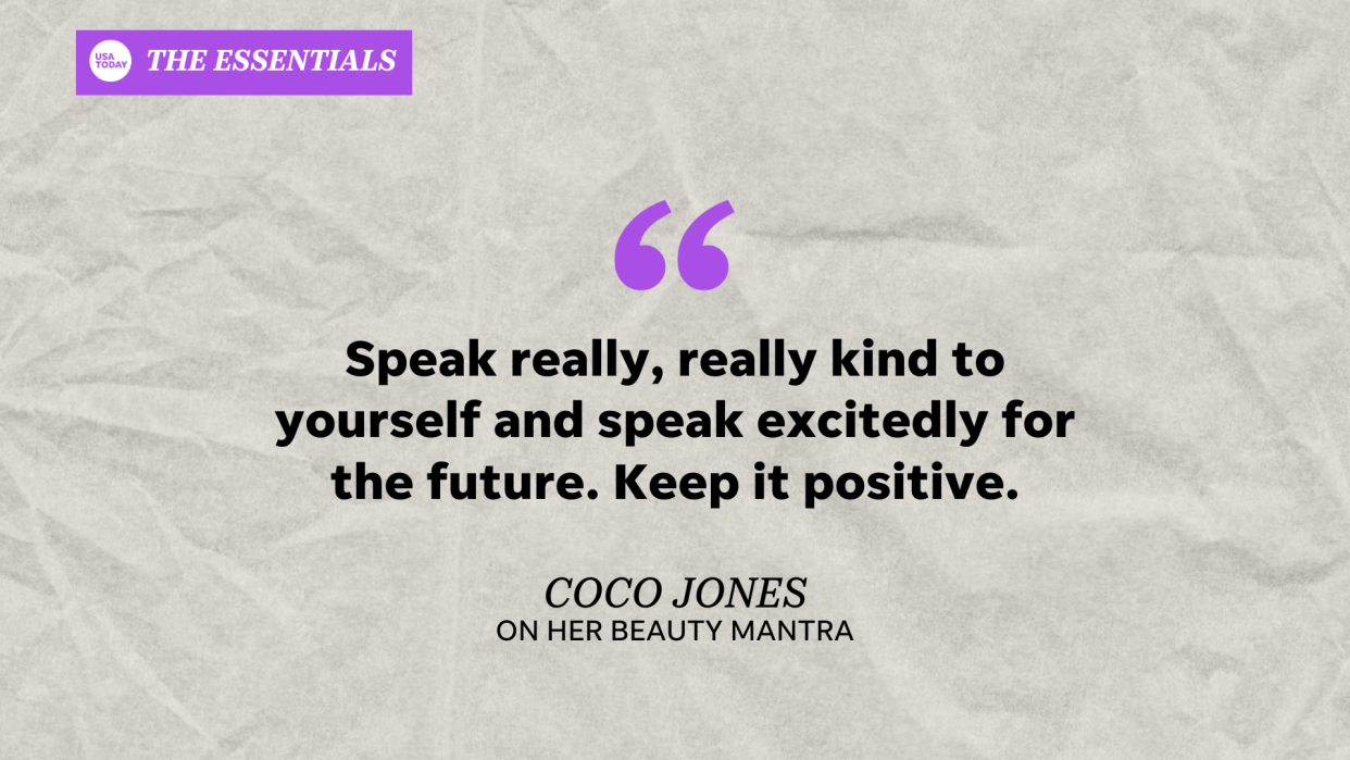 USA TODAY's The Essentials: Grammy winner Coco Jones advocates for positive affirmations to help with the pressures of social media.