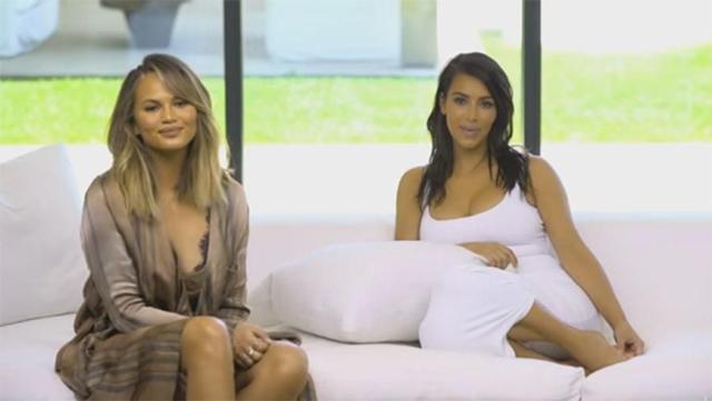 LOL! Chrissy Teigen and Kim Kardashian remember how Spanx