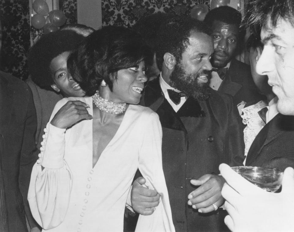 <p>Diana Ross's relationship with Motown producer Berry Gordy turned from professional to romantic in 1965. The couple continued to work together while dating and were in a relationship for several years. </p>