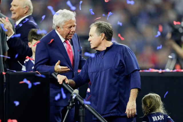 Through the Years: Tom Brady, Bill Belichick and Robert Kraft