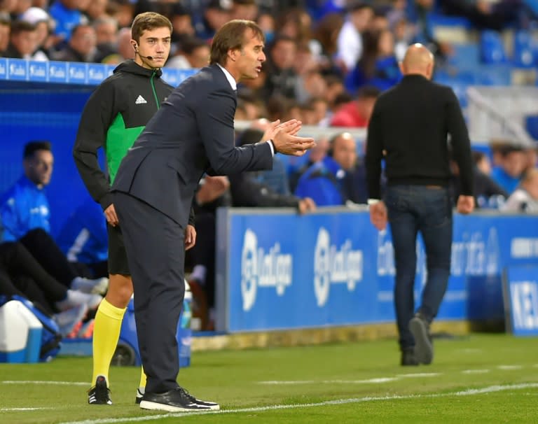 Lopetegui's Real Madrid have failed to score in their last four matches