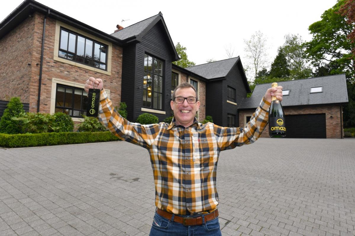 Kevin Bryant has won a £3.5 million mansion in the Golden Triangle <i>(Image: Supplied)</i>