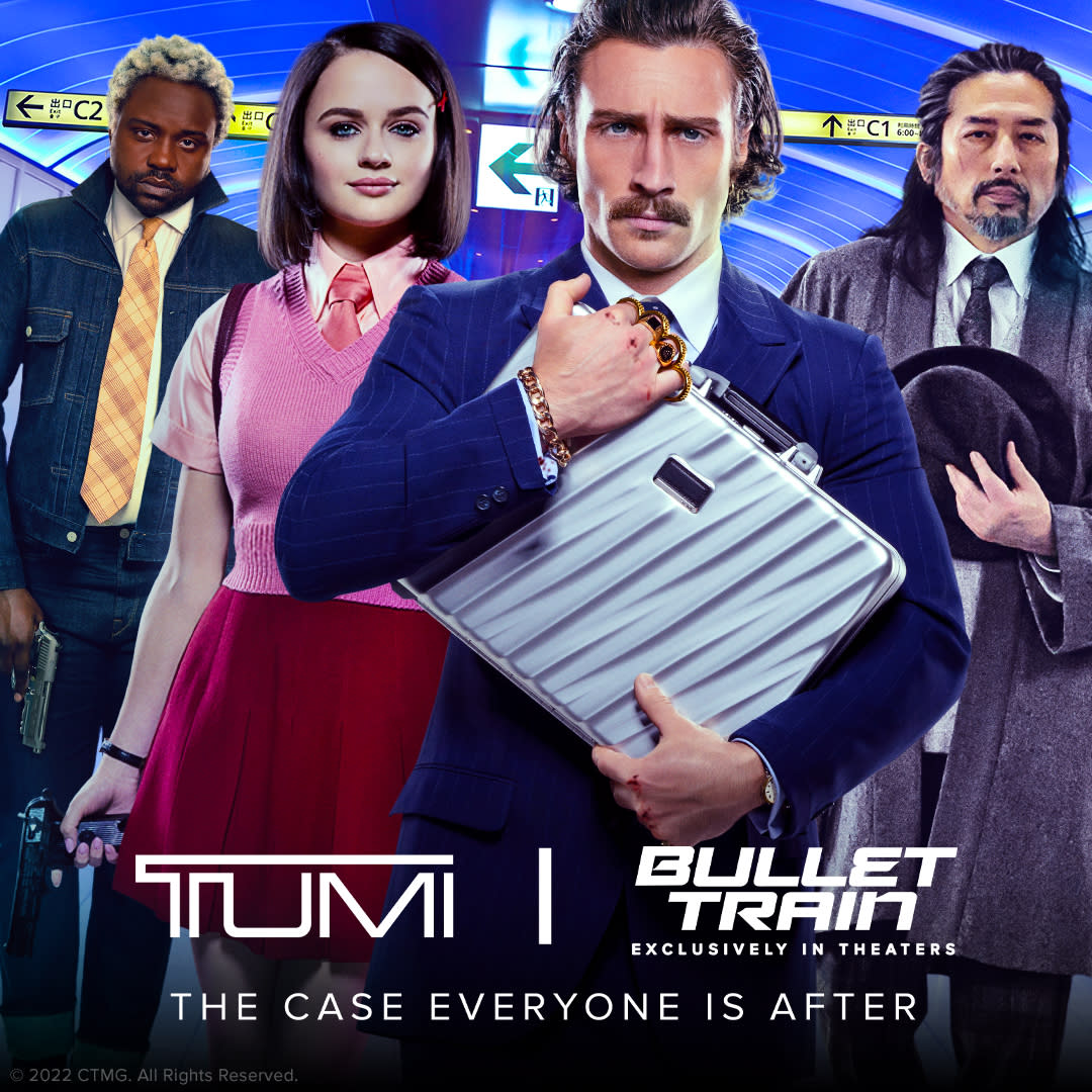 TUMI's latest briefcase to be featured in Brad Pitt starrer Bullet Train. (Photo: CTMG)