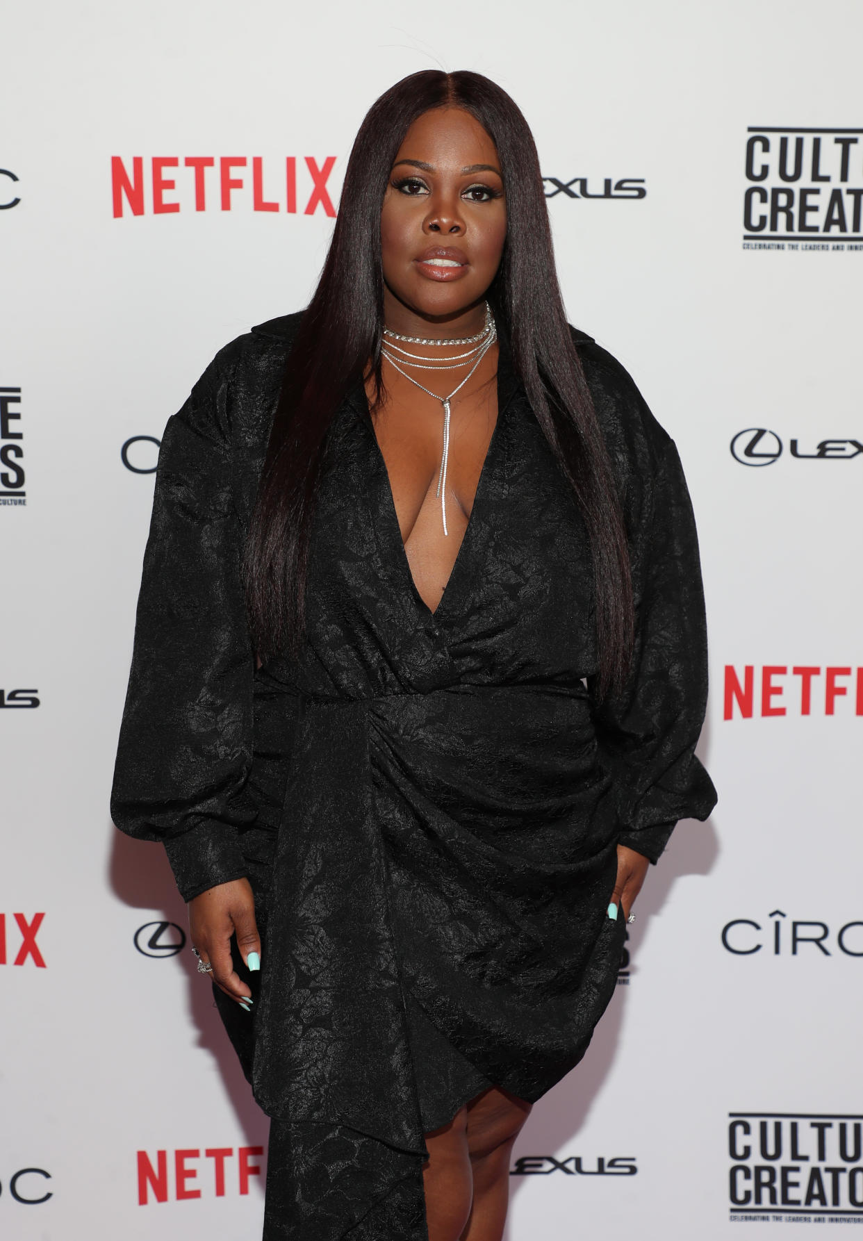 BEVERLY HILLS, CALIFORNIA - JUNE 23: Singer Amber Riley attends the Culture Creators Awards Brunch at The Beverly Hilton on June 23, 2022 in Beverly Hills, California. (Photo by Jerritt Clark/Getty Images for Culture Creators)