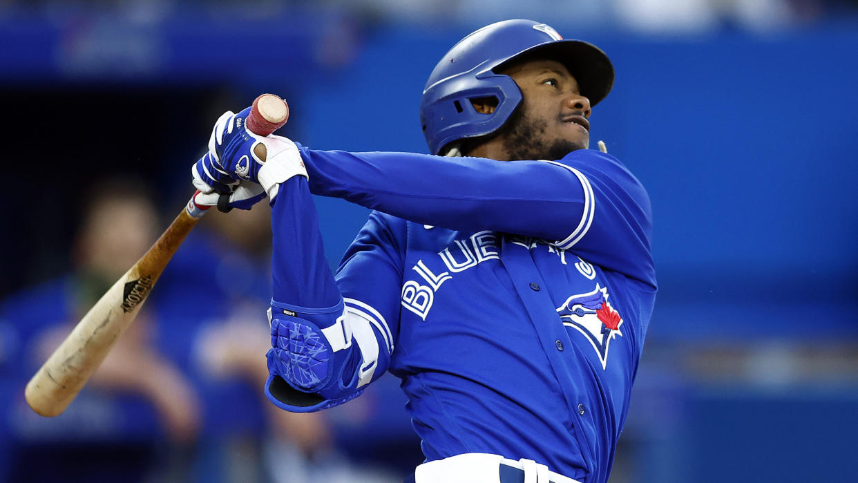 The Blue Jays still have high hopes for Raimel Tapia. (Photo by Vaughn Ridley/Getty Images)