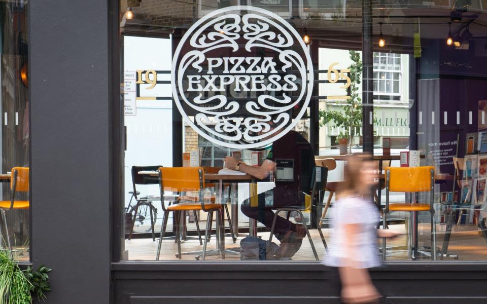 Pizza Express in London