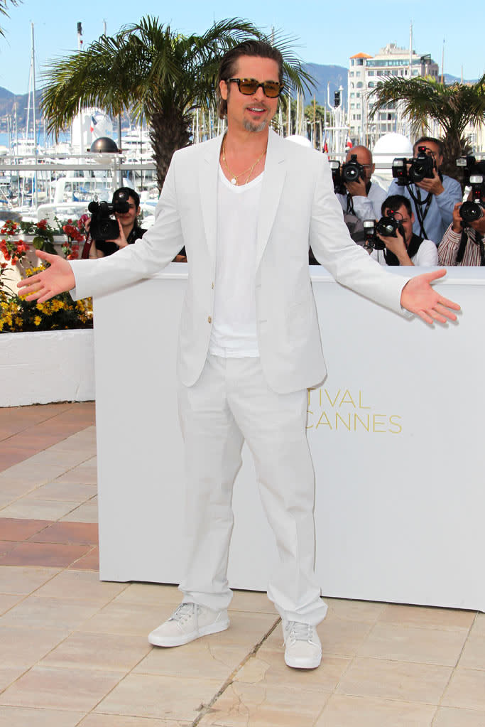 Brad Pitt at Cannes