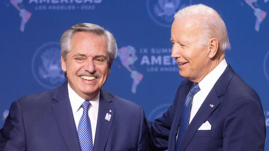 Biden recibirá a Massa y a Fernández en Washington durante este mes. No hay fechas confirmadas.