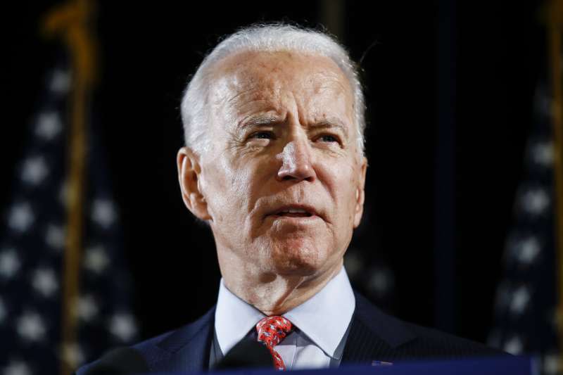 2020年美國總統大選，民主黨候選人拜登（Joe Biden）（AP）