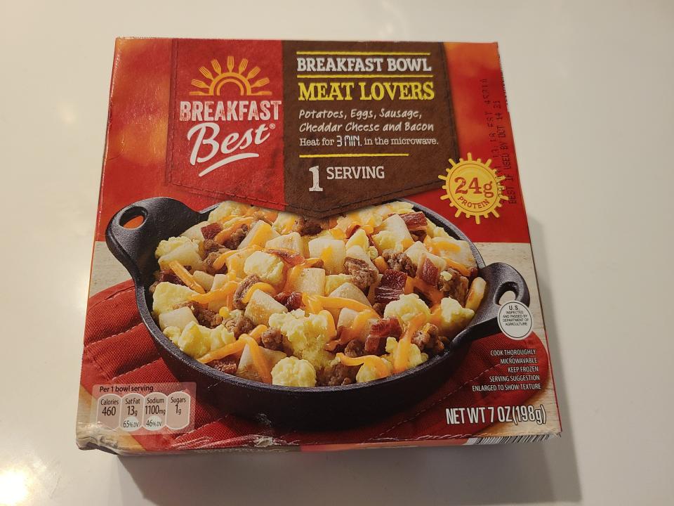 aldi meat lovers breakfast bowl