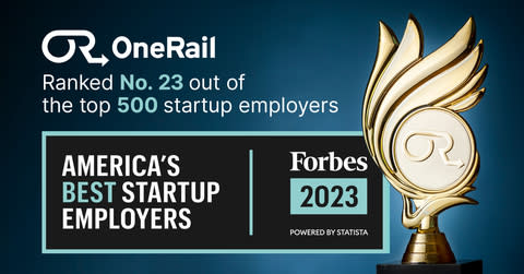 OneRail Named to List of America's Best Startup
