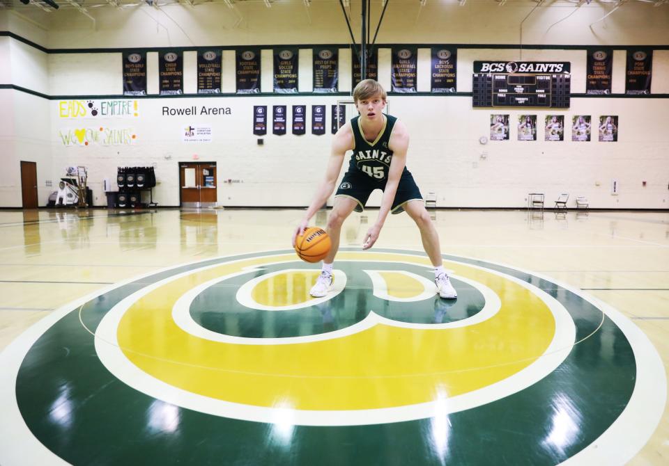 Jacob Gazzo, a transfer at Briarcrest and Ole Miss signee, was paralyzed for nearly a month after a nasty fall during practice. Five months later, he's ready to play his first game with his new team.
