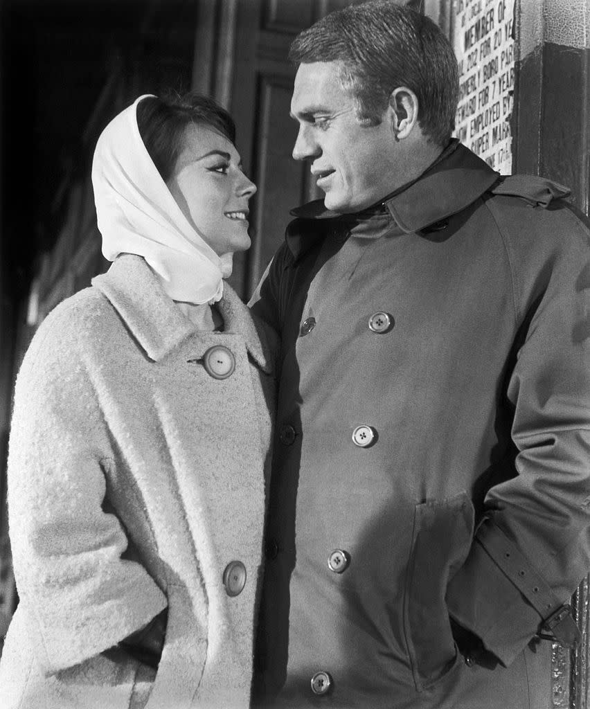 <p>One of Wood's most successful films was the 1963 movie <em>Love with the Proper Stranger, </em>which costarred Steve McQueen. </p>