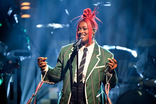 Tierra Whack performs on 'The Tonight Show.' - Credit: Todd Owyoung/NBC via Getty Image