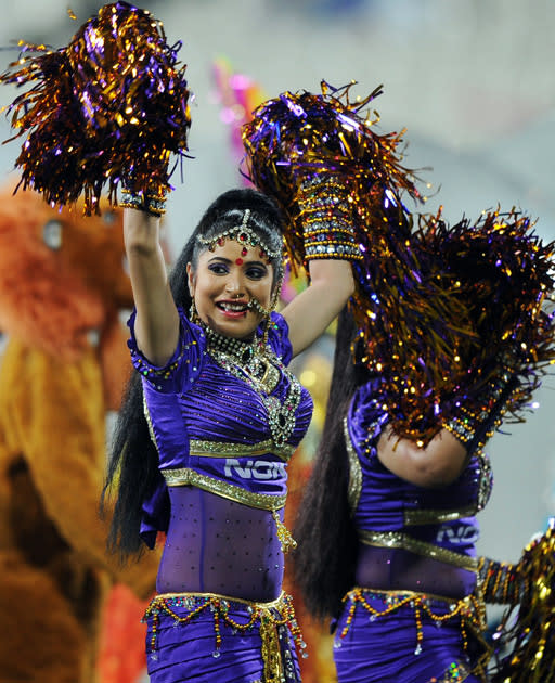 Cheerleaders and Celebrities at IPL-5