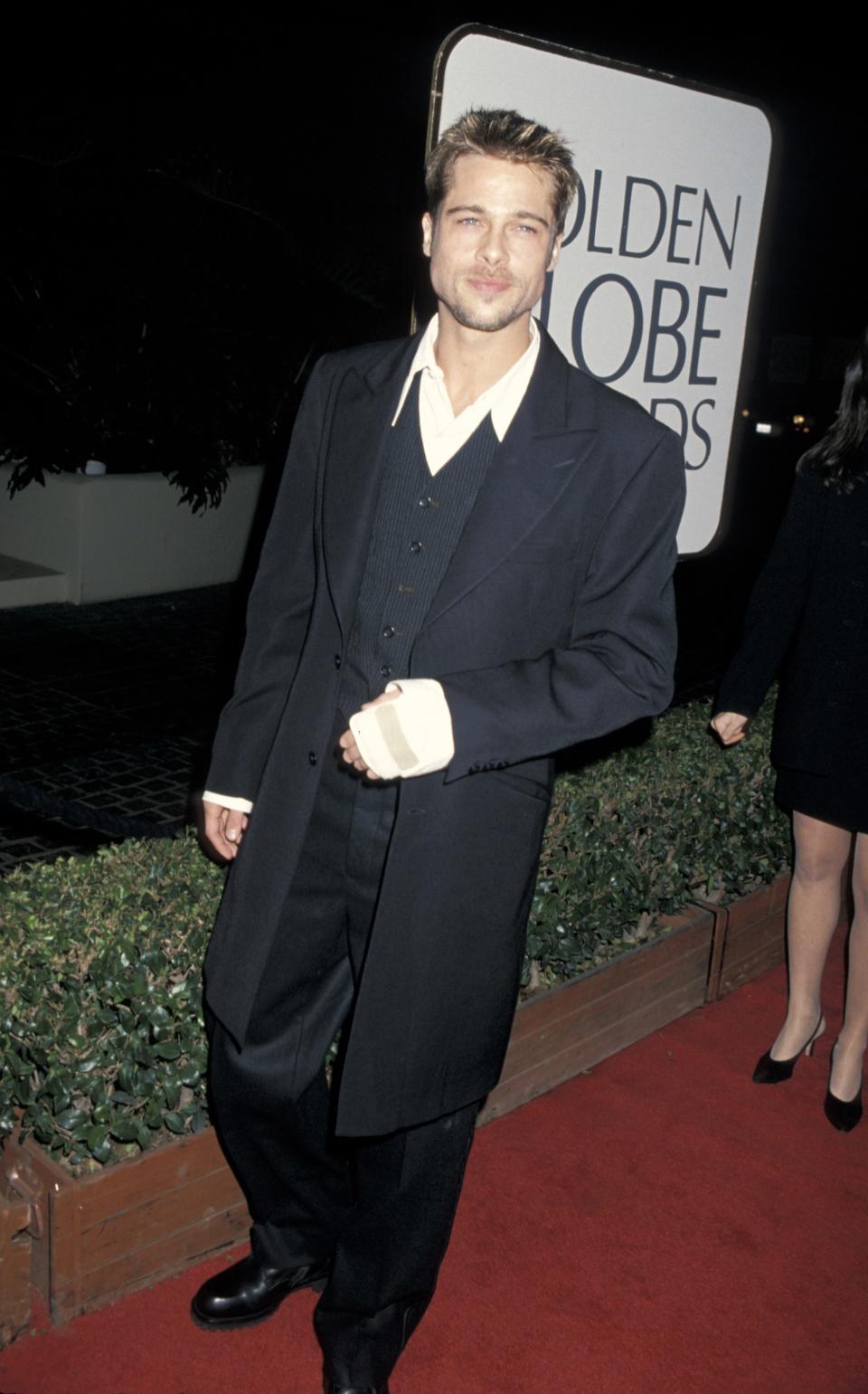 Brad Pitt, January 21, 1995.