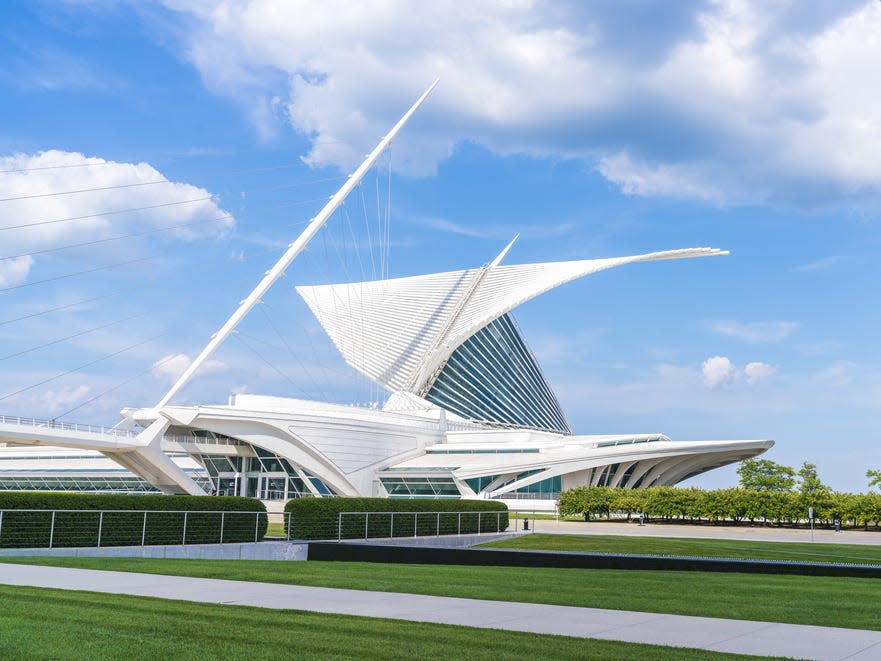 The Milwaukee Art Museum.