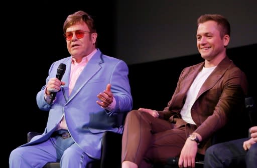 Taron Egerton, who plays Elton John in "Rocketman," faces a tough challenge to crack into an outrageously competitive best actor field