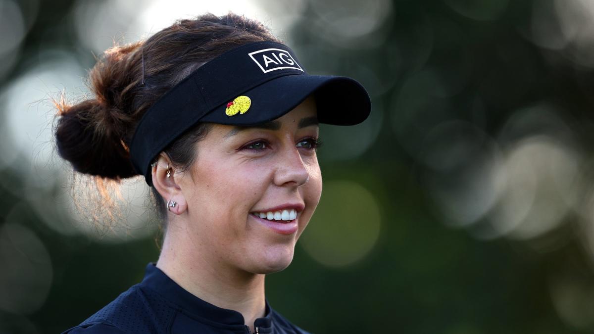 AIG Women's Open British golfer Hall on putting yips