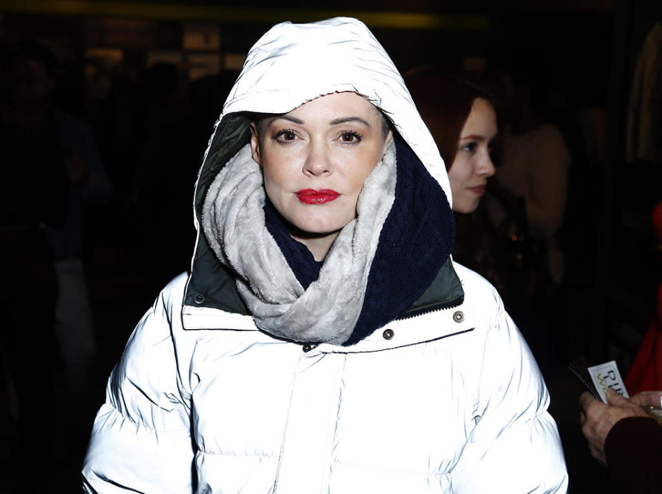 Rose McGowan at The Second Annual Horizon Awards in Park City (Photo: Randy Shropshire/Getty Images)