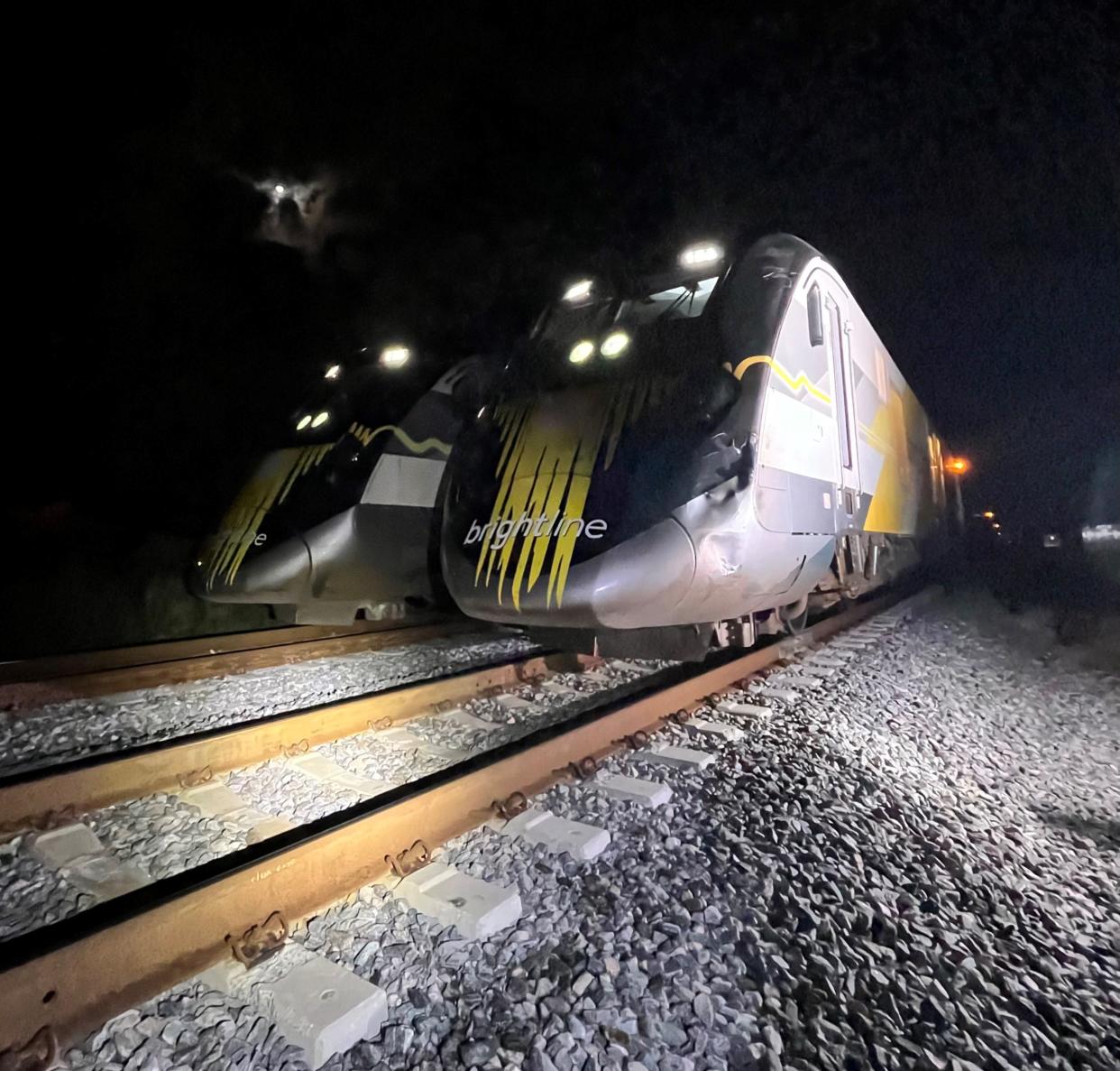A man walking on the railroad tracks in south Indian River County Monday night Jan. 29, 2024, became the first person struck and killed by Brightline train in Indian River County, sheriff's officials said.