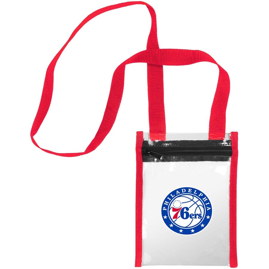 76ers Clear Crossbody Bag