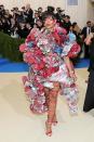 Only Bad Gal Rih Rih could pull off this eclectic costume by Comme des Garcons.