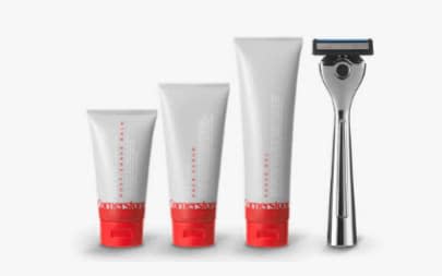 Cornerstone shaving and grooming kit with razor 