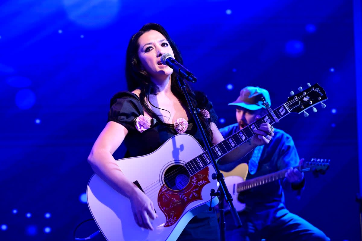 Michelle Branch performs on ‘Tamron Hall’  (ABC/ Jeff Neira)