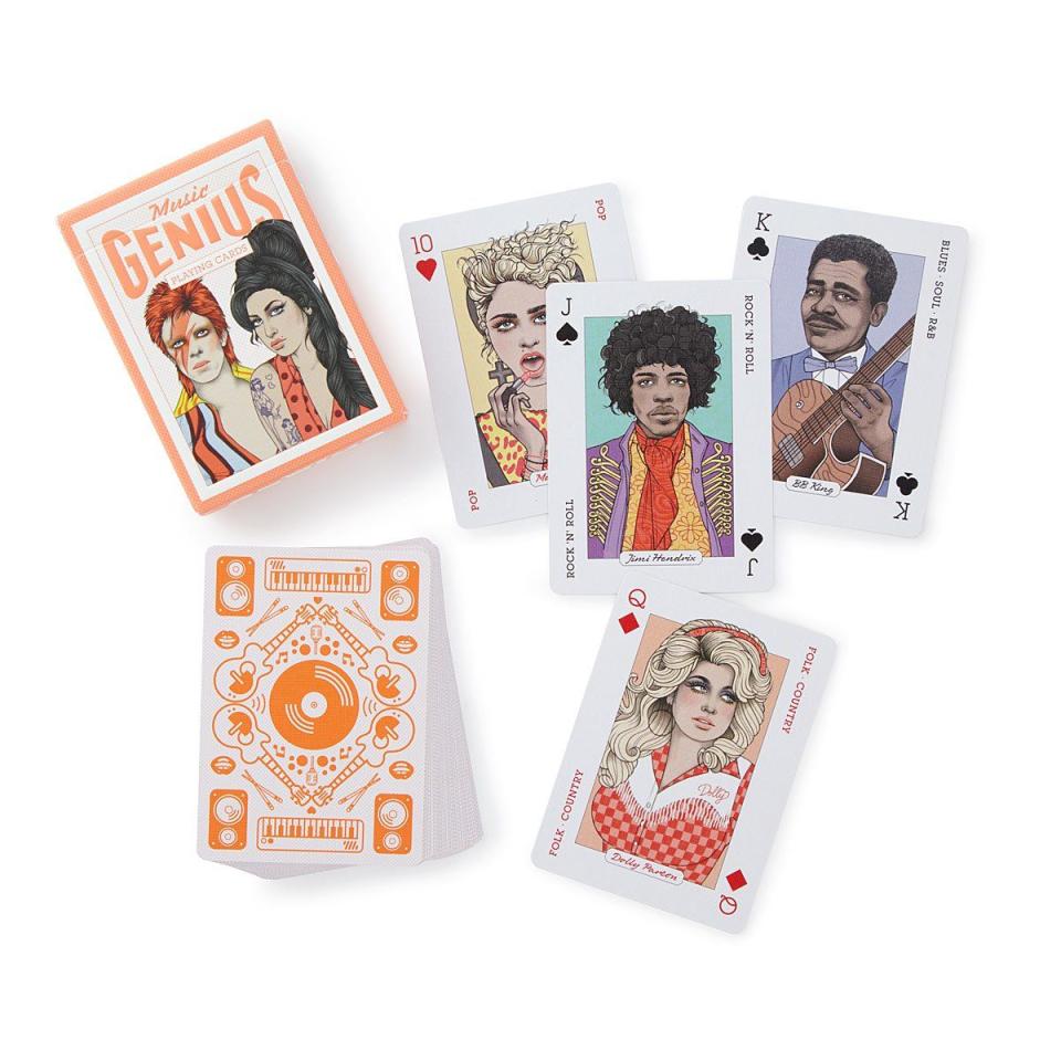 27) Music Playing Cards